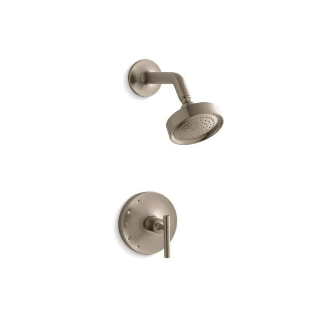 Kohler® TS14422-4-BV Purist® Rite-Temp® Shower Valve Trim, 2.5 gpm Shower, Vibrant® Brushed Bronze