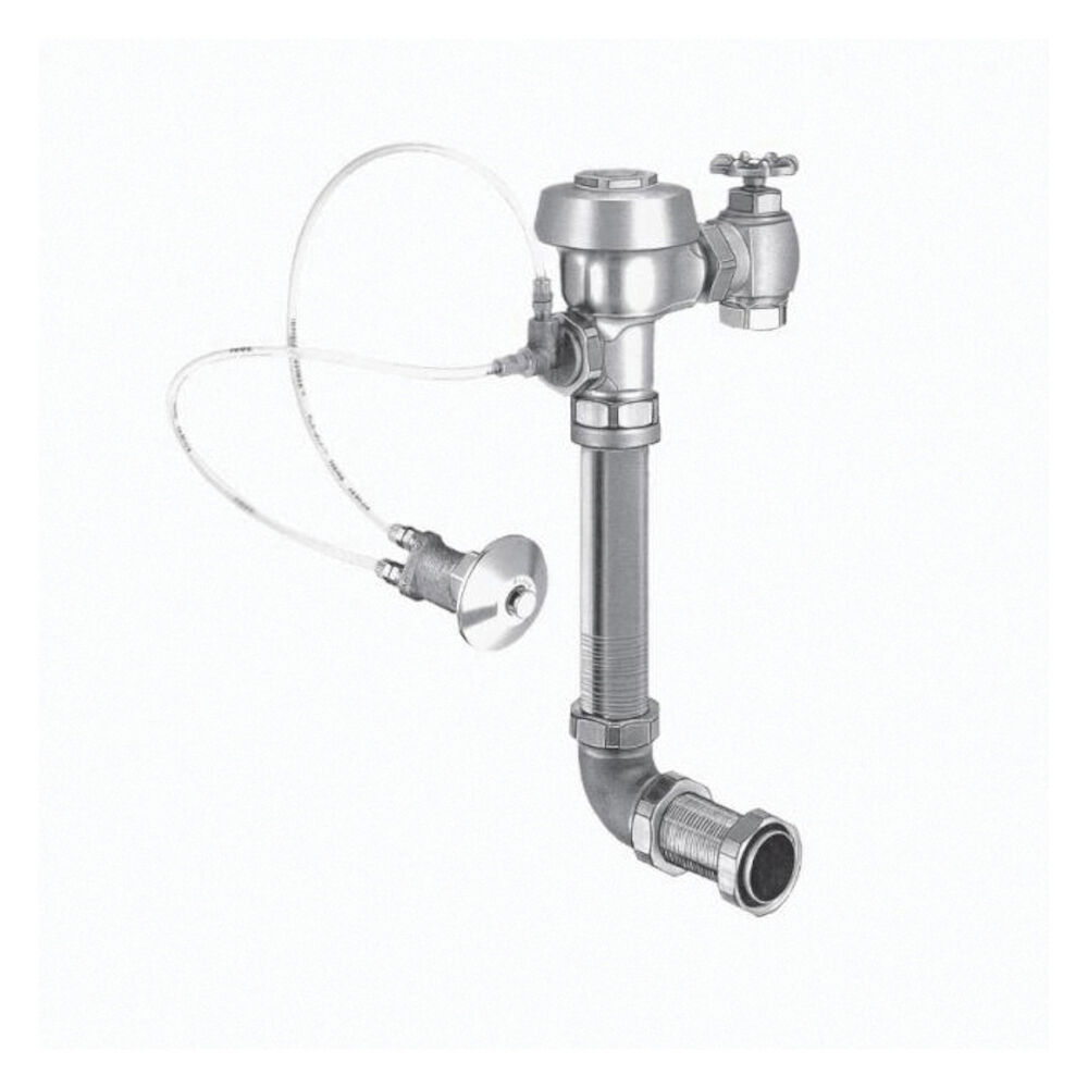 Sloan® Royal® 3918222 9603 Single-Flush Manual Concealed Flushometer, 3.5 gpf, 1" IPS Inlet, 1-1/2" Spud, 15 to 80 psi, Rough Brass