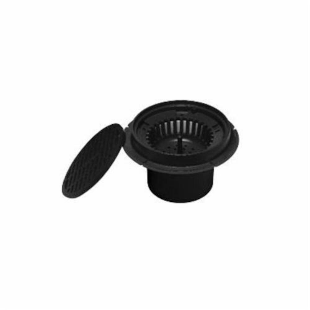 Oatey® 76033 76000 Sediment Drain With Bucket, 3 in Outlet, Socket Connection, Cast Iron Drain