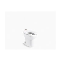 Kohler® K-96059-0 Flushometer Bowl, White, Elongated, 10 or 12