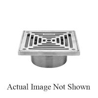 ZS400-8SS Type SS Adjustable Strainer Top, Square Pattern, 24-1/2