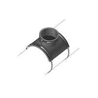 PASCO 57144 Flexible Sewer Saddle Tee, 4