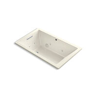 Kohler® 1849-XHGH-96 Underscore® Heated Air Bathtub, Rectangular ...