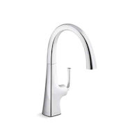 Kohler® 22065-CP Graze® 1-Handle Bar Faucet, 1.5 gpm, Polished Chrome ...