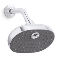 Kohler® 26290-G-CP Statement™ Oval Multifunction 1.75 gpm Showerhead w ...