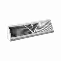 Hart & Cooley® 406 W Baseboard Diffuser, 17-3/8