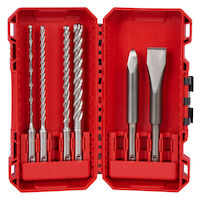 Milwaukee® Tool 48-20-7662 Piece SDS Plus MX4™ 4-Cutter & Chisel