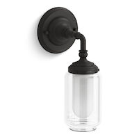 Kohler® 72584-BLL 72584 Artifacts One-Light Sconces, 60 W Fixture, 120 ...