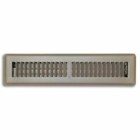 TRUaire™ 150MB 02X14 Stamped Face Floor Register, 2 x 14