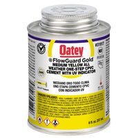 Oatey® FlowGuard Gold® 31917 Low VOC CPVC Solvent Cement With UV
