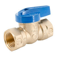 LEGEND Blue Top™ 102-104 T-3000 1-Piece Ball Valve With Handle, 3