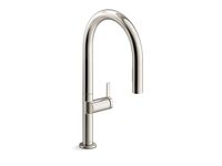 Kohler® 28268-SN Components® Single-Handle Pull Down Kitchen Faucet, 1. ...