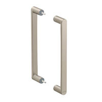 K Kohler® 27678-BN Composed™ Door Handle, Metal, Vibrant Brushed
