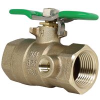 Zurn® Wilkins 34-850TXL Tapped Quarter-Turn Ball Valve w/ Handle