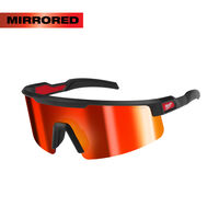 Milwaukee® Tool 48-73-2506 Wrap Around Safety Glasses, Red