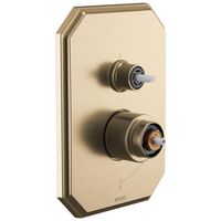 Brizo® T75P565-GLLHP Shower Pressure Balanced Trim, 5 gpm Valve, Luxe ...