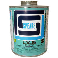 LX5C-030 QT LX-5 PVC ONE STEP LOW EXTRACTABLE | First Supply