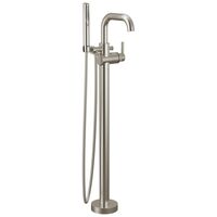 DELTA® T4754-SSFL Trinsic® Single Handle Floor Mount ADA Tub Filler, 1. ...