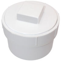 K169550 4816 DWV Cleanout Adapter With Plug, 6