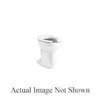 Kohler® 96058-0 Flushometer Toilet Bowl, White, Elongated, 11