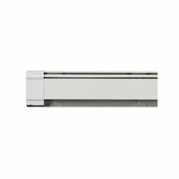 Slant/Fin® Fine/Line® 30 30-75 6 Decorator Complete Baseboard Heater ...