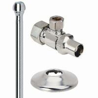 BrassCraft® SCR1912AX C Faucet Supply Kit With Multi-Turn